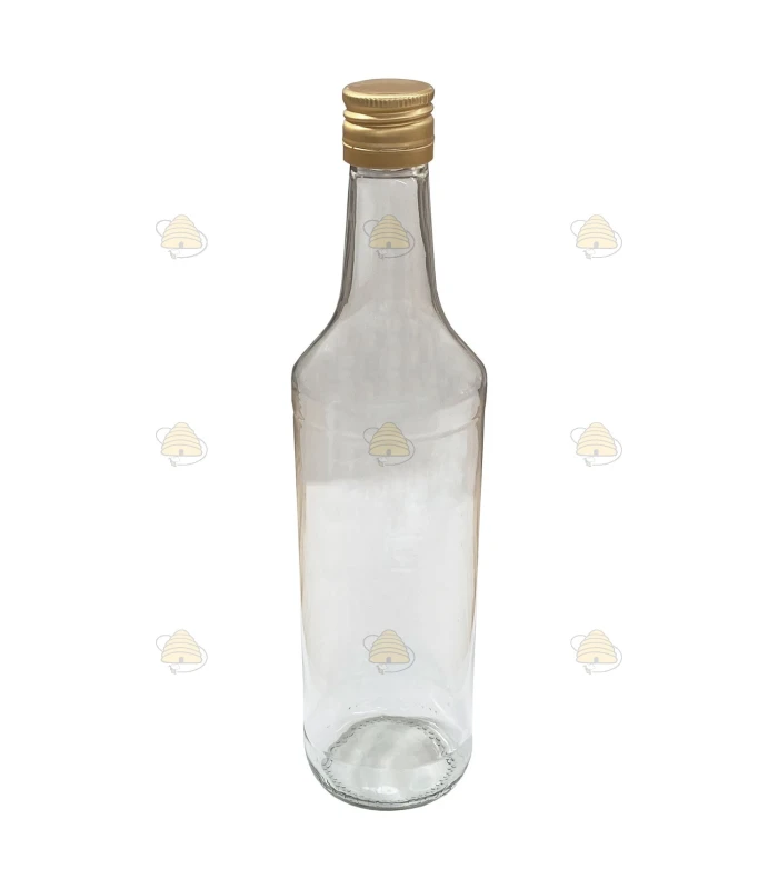 Glasflasche mit Metall-Drehverschluss